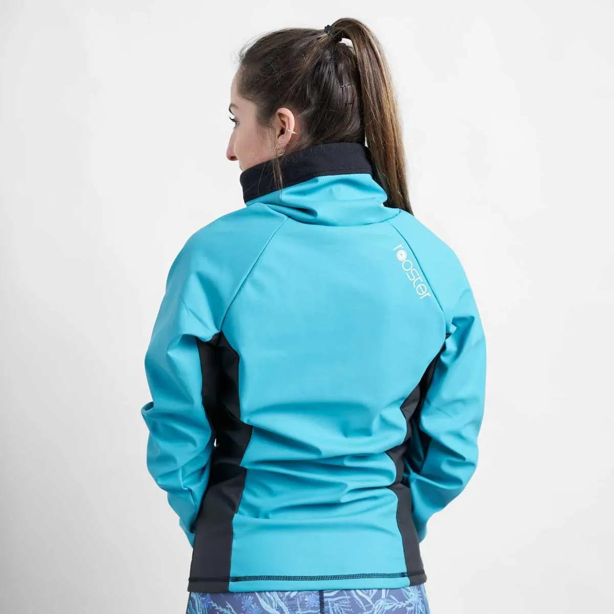 Rooster Womens Classic Aquafleece Top - Teal