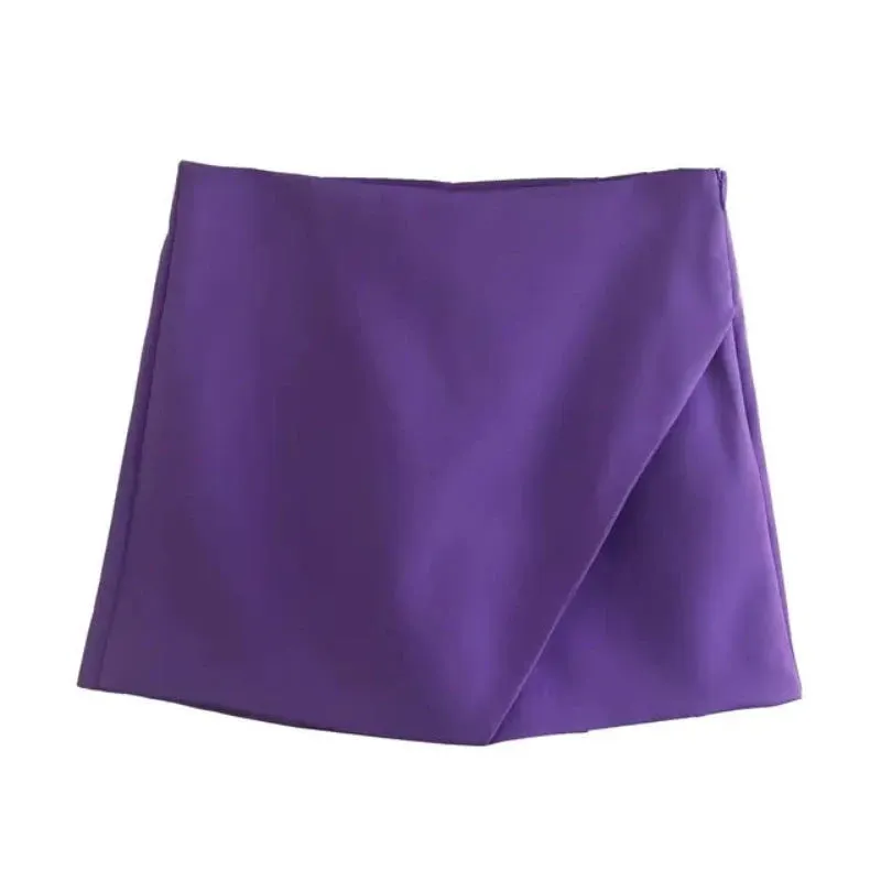 Sleek Zipper Skirt