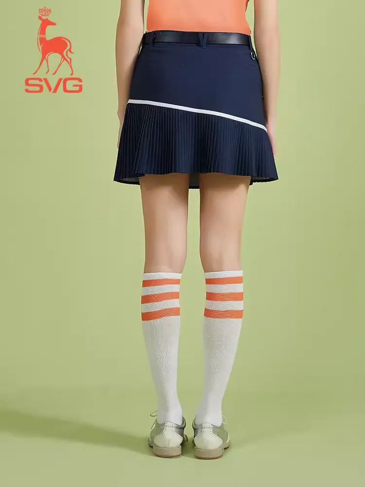 SVG Golf Women's Pleated Quick-dry Skort