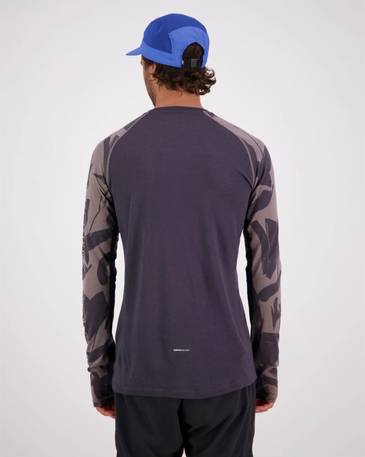 Temple Merino Long Sleeve - Shale / Fragments