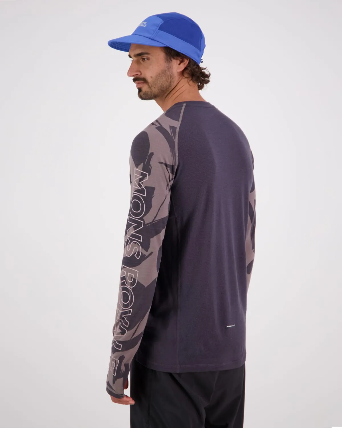 Temple Merino Long Sleeve - Shale / Fragments