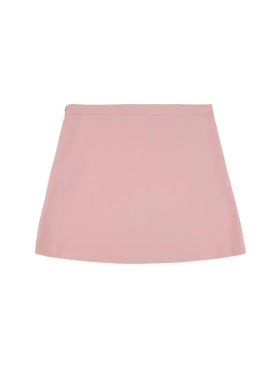 Versace   Viscose blend compact jersey mini skirt 