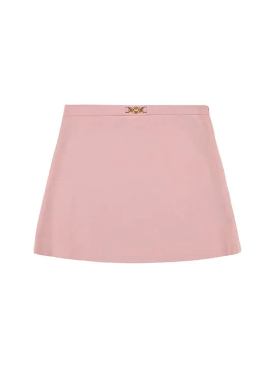 Versace   Viscose blend compact jersey mini skirt 