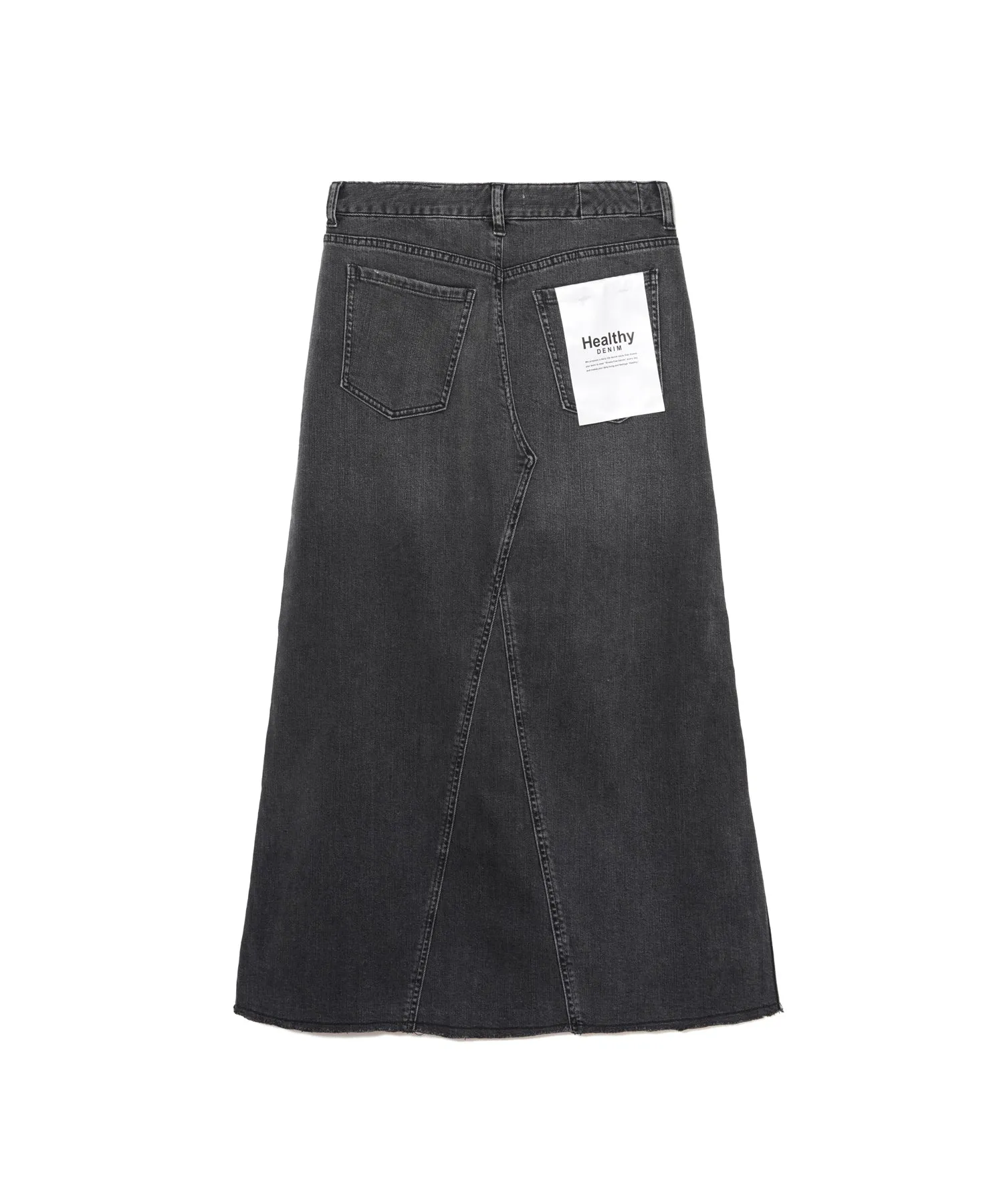 【WOMEN】Healthy denim Pear Maxi SKIRT マキシスカート