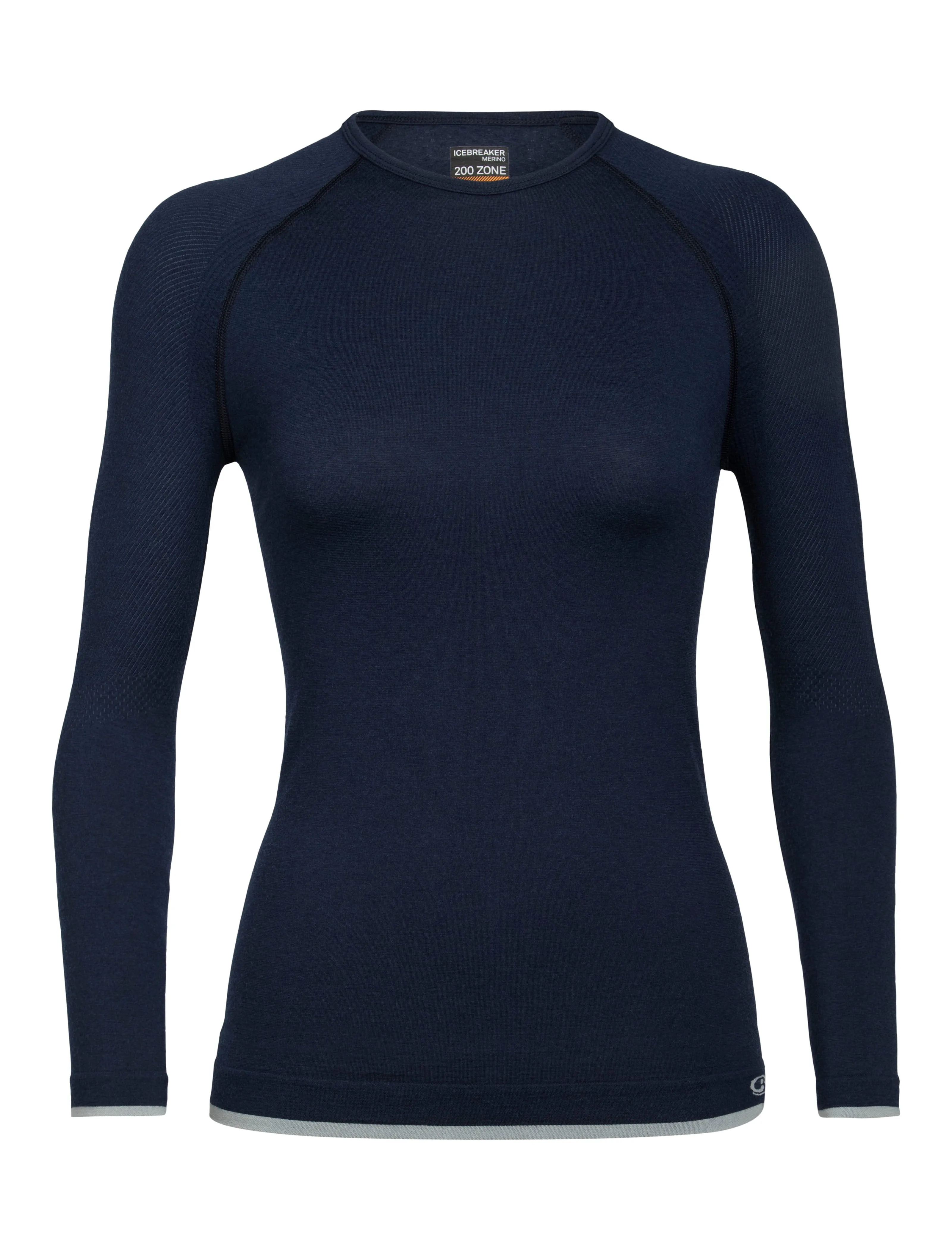 Womens 200 Seamless LS Crewe