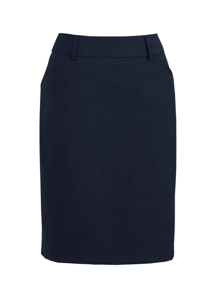 Womens Multi Pleat Skirt - Wool Blend