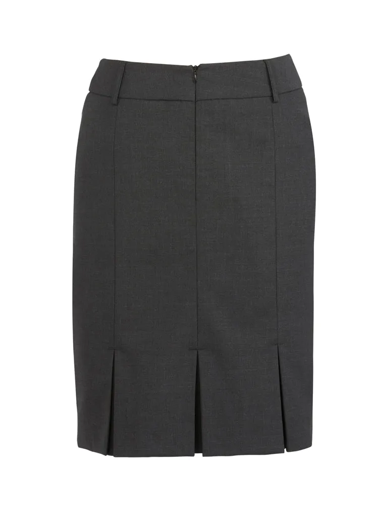 Womens Multi Pleat Skirt - Wool Blend