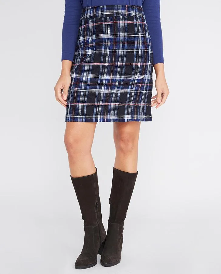 Woven Check Skirt