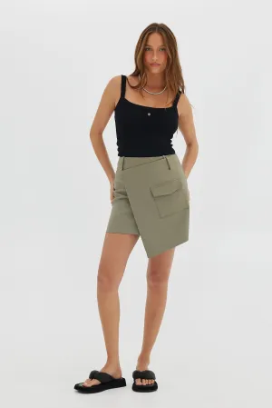 Wrap Skirt - Khaki